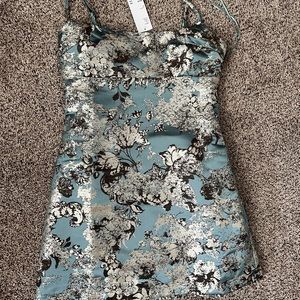 NWT UO Monette Jacquard Dress